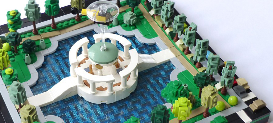 Brick Pic of the Day: Micropolis City Park