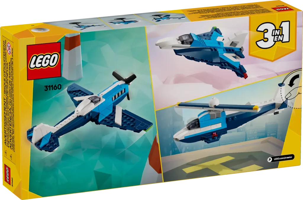 LEGO Creator 31160 Aircraft Race Plane box 1024x677