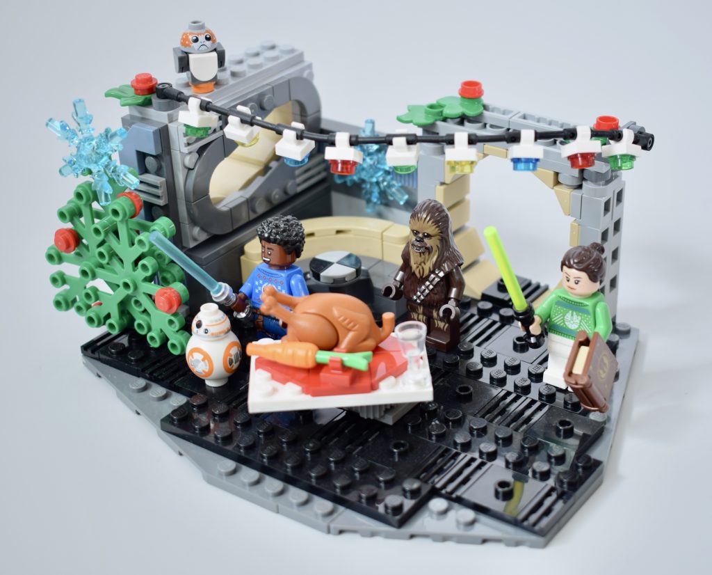 LEGO Star Wars 40658 Millennium Falcon Holiday Diorama Review 6 1024x826