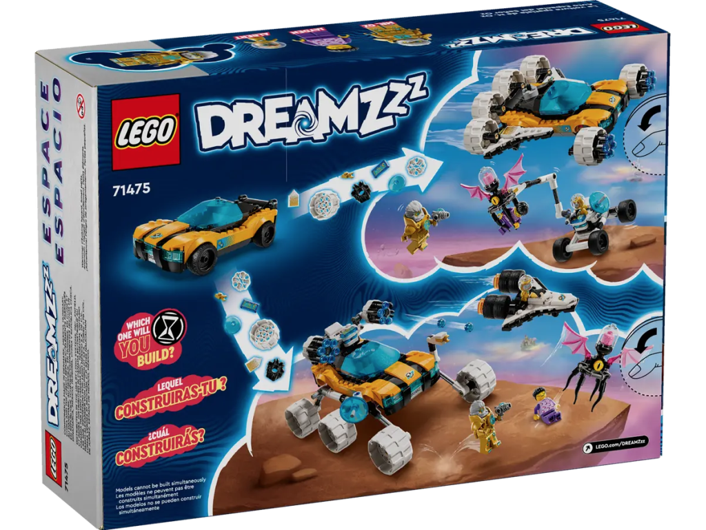 LEGO DREAMZzz 71475 Mr. Ozs Space Car box back 1024x769