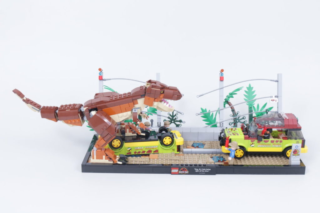 LEGO Jurassic Park 76956 T. rex Breakout review 2 1024x683