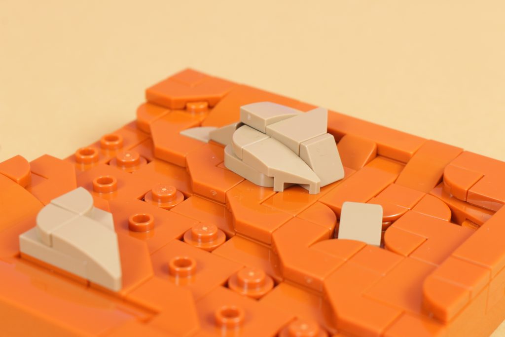 How to LEGO – Building space terrain part I step by step 29 1024x683