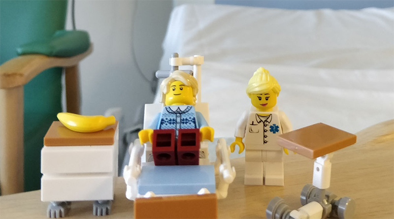 The Big LEGO Brick Hospital goes on the road