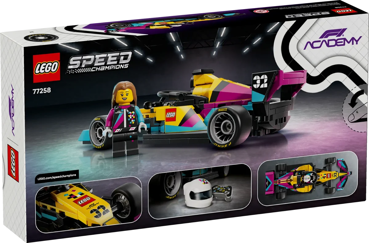 LEGO Speed Champions 77258 F1 ACADEMY LEGO Race Car 2 1200x793