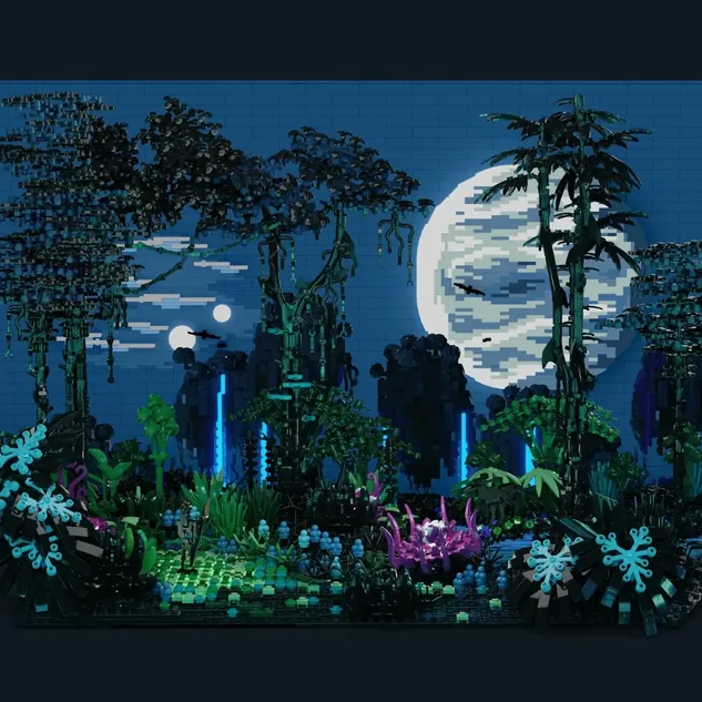 LEGO Ideas Night Time by Ymari