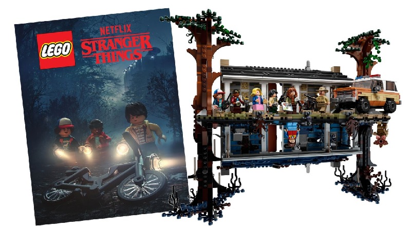 LEGO Stranger Things 75810 The Upside Down free poster deal extended