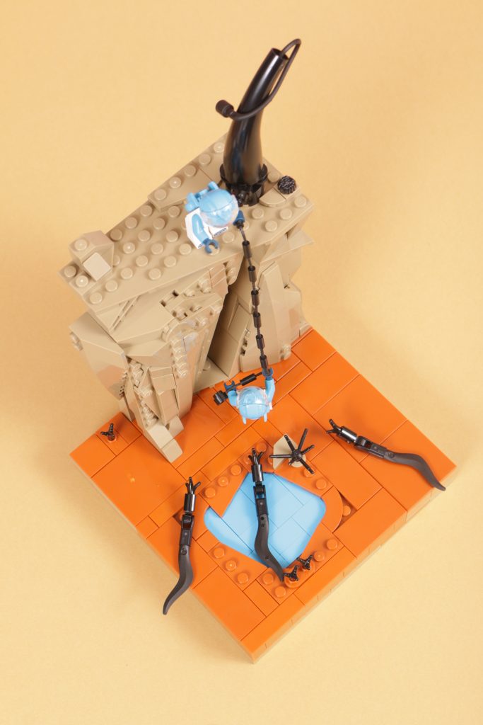How to LEGO – Building space terrain part II step by step guide 64 683x1024