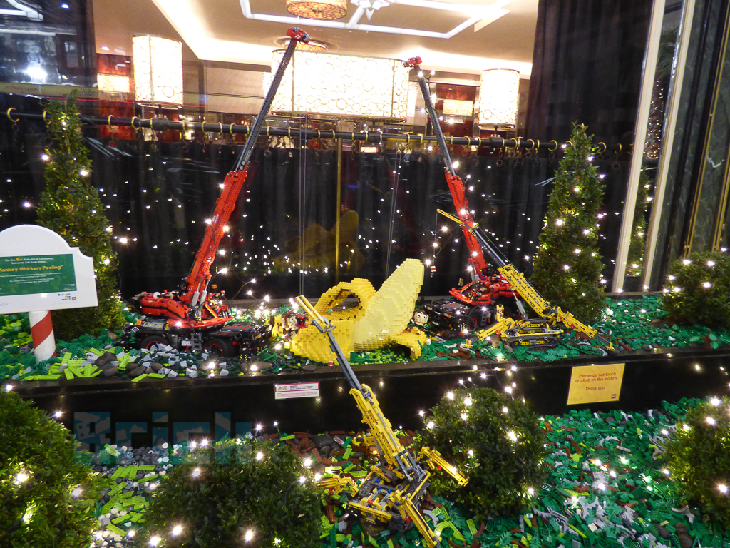 LEGO Twelve Rebuilds of Christmas at The Savoy