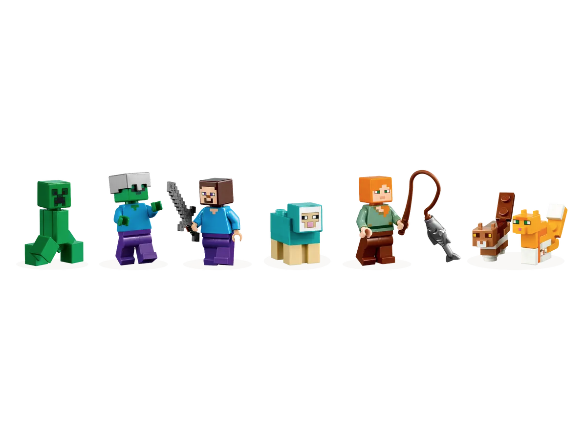 LEGO Minecraft 21249 The Crafting Box 2.0 3