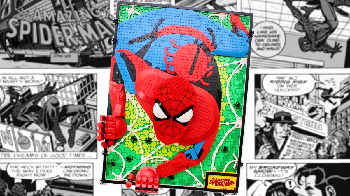 LEGO Art 31209 The Amazing Spider-Man review