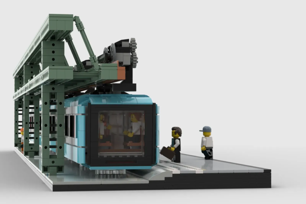 LEGO Ideas Wuppertal Suspension Railway 5 1024x683
