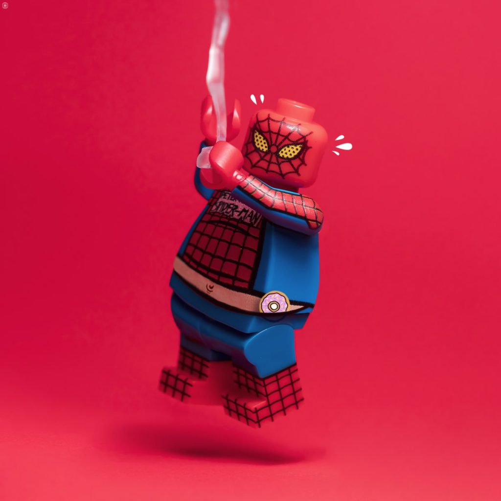 Brick Pic of the Day: Out of shape Spider-Man