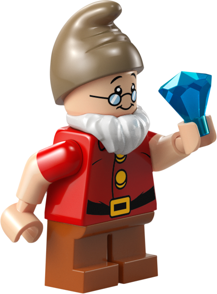 LEGO Disney 43242 Snow White and the Seven Dwarfs Cottage Doc minifigure