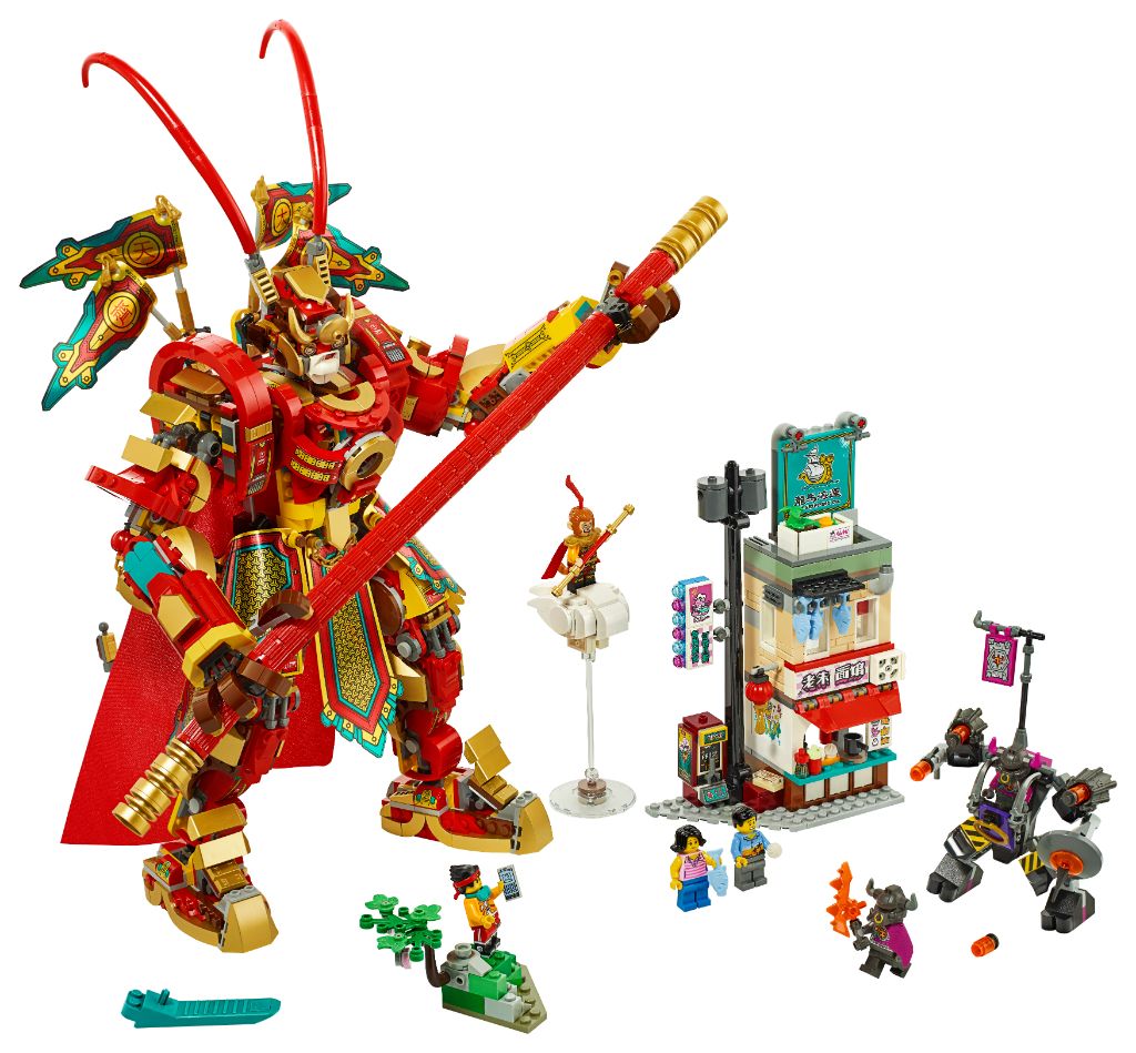 LEGO Monkie Kid 80012 Monkey King Warrior Mech 8