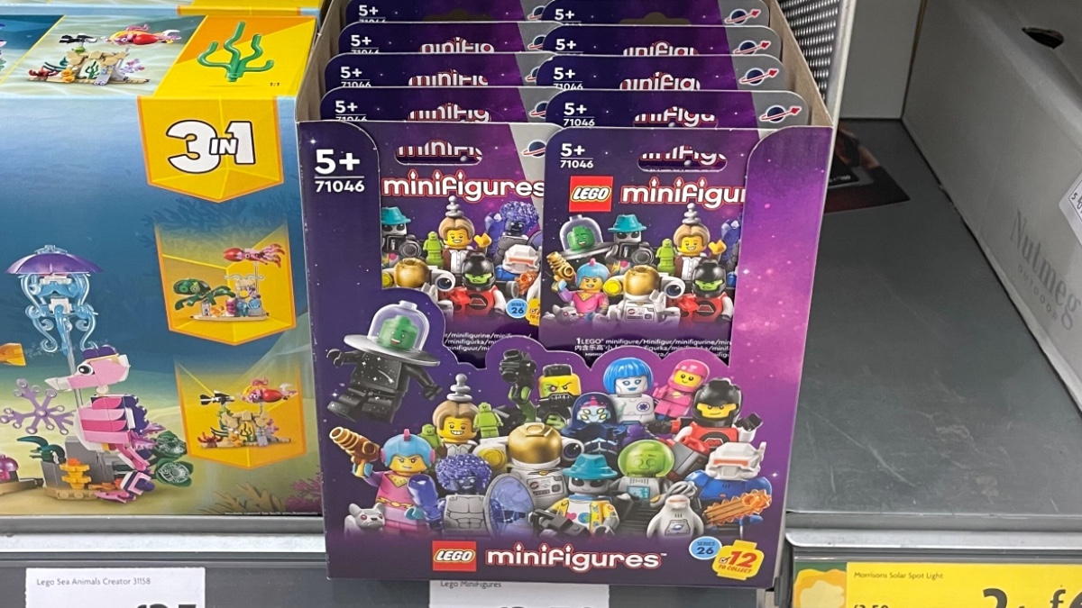 LEGO Minifigures 71046 Series 26 Space spotted on shelves in the UK