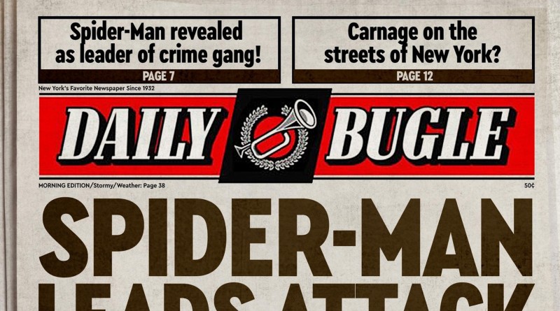 The LEGO Group is starting to tease Marvel 76178 Daily Bugle