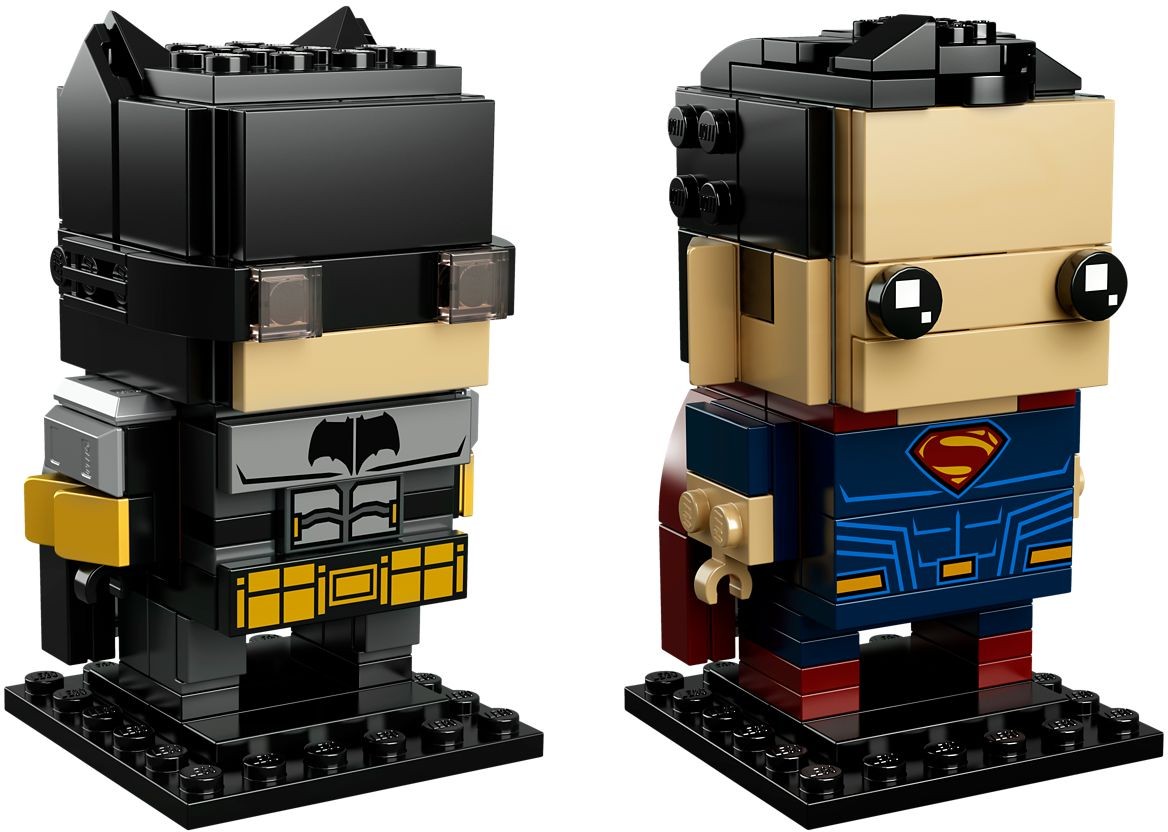 LEGO BrickHeadz 41610 Tactical Batman & Superman available now