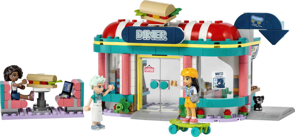 LEGO Friends 41728 Heartlake Downtown Diner 1 1024x476