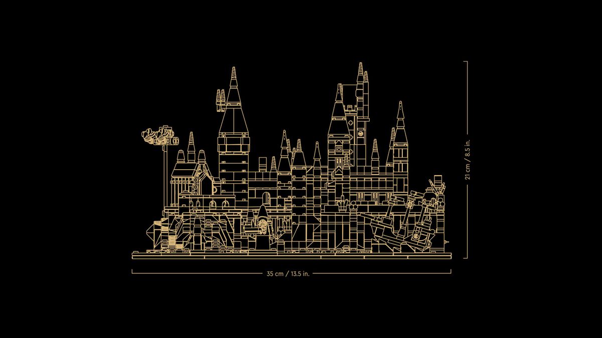 LEGO 76419 LEGO Microscale Hogwarts 3