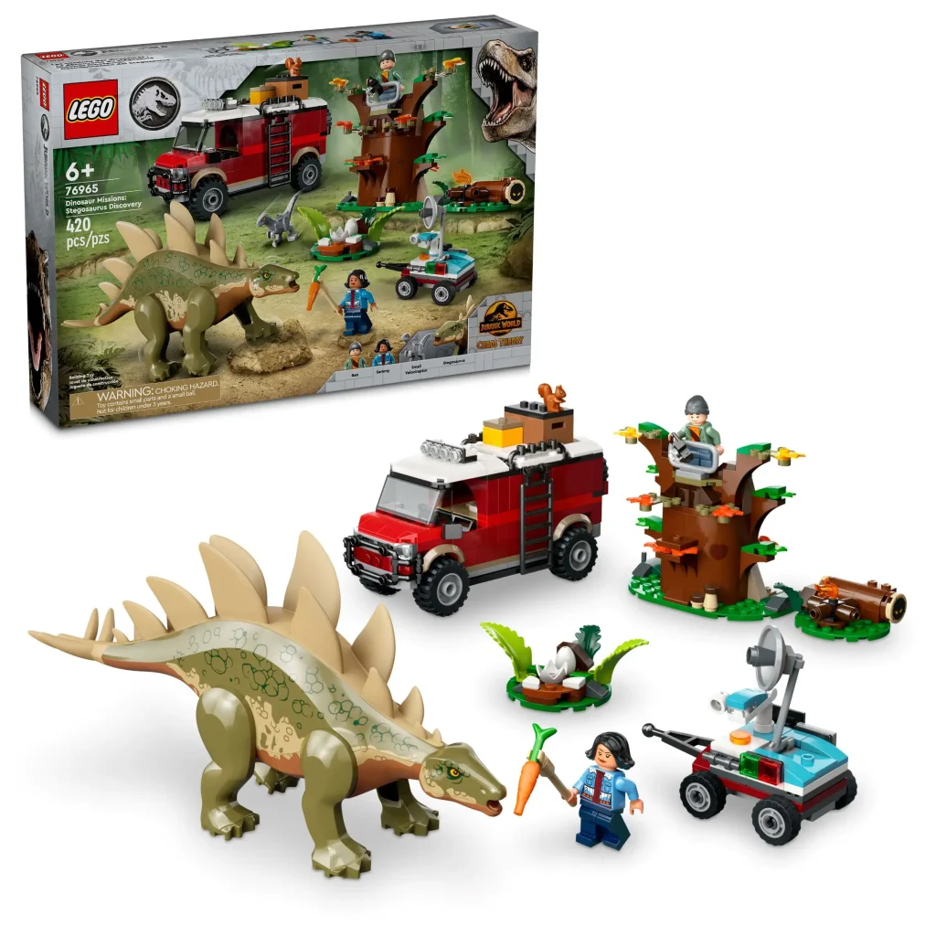 LEGO Jurassic World 76965 Dinosaur Missions Stegosaurus Discovery 1 1024x1024