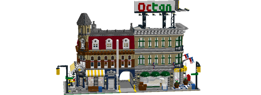 How to solve the LEGO Modular back access problem