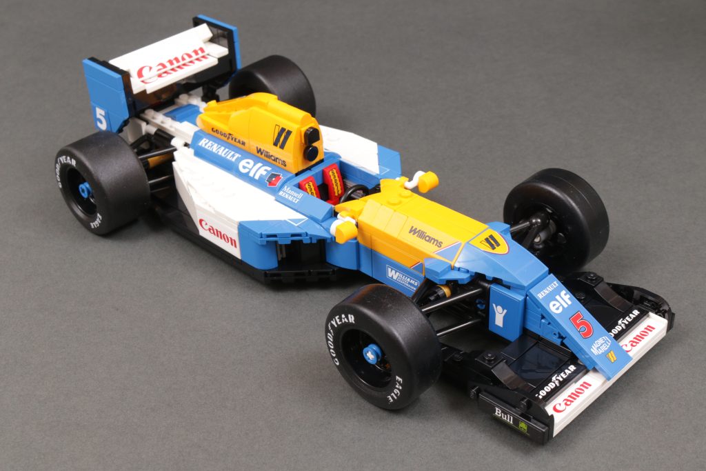 LEGO Icons 10353 Williams Racing FW14B Nigel Mansell review 21 1024x683