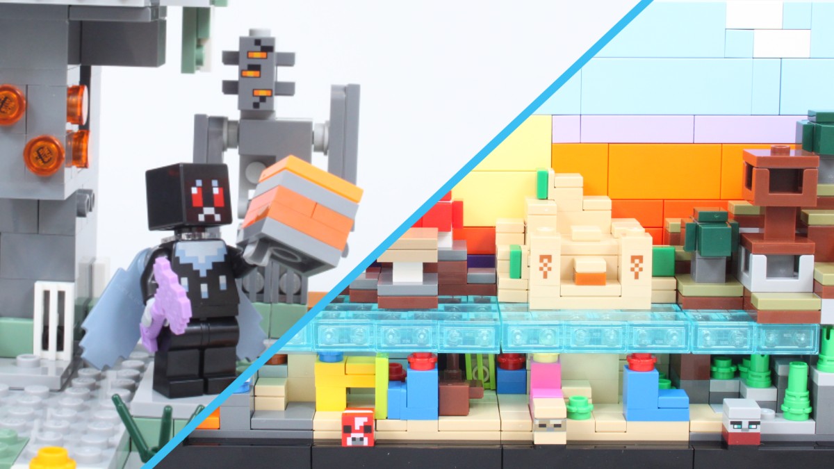 Hands on with all eight LEGO Minecraft January 2026 sets