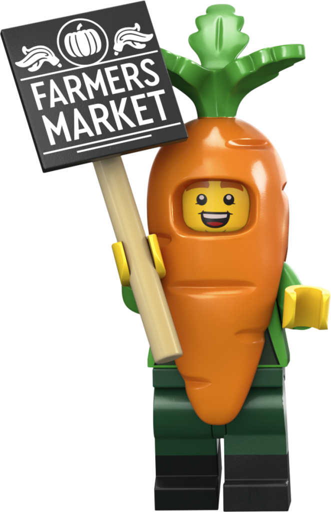 LEGO Collectible Minifigures 71037 Series 24 Carrot Mascot 662x1024