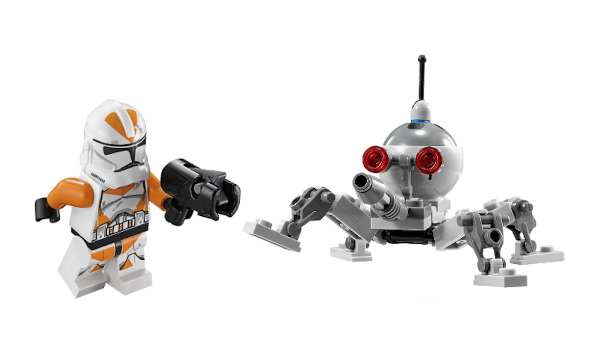 Rumoured LEGO Star Wars AT-TE may include 212th Clone Troopers and Spider Droid