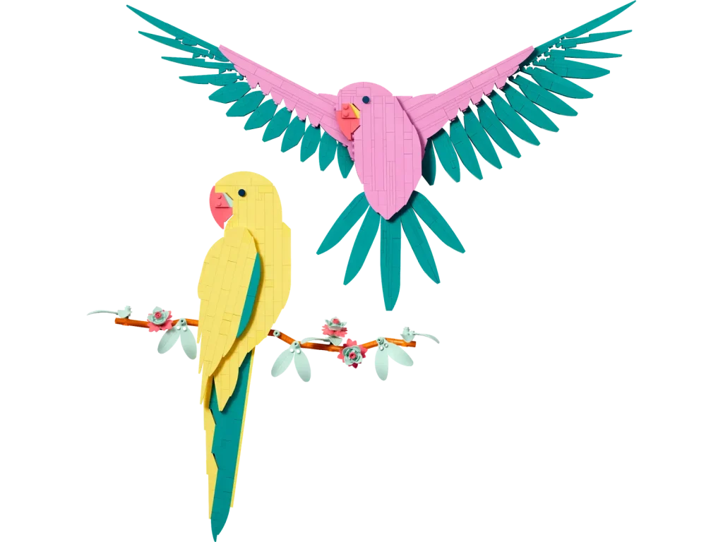LEGO Art 31211 Macaw Parrots 1024x768