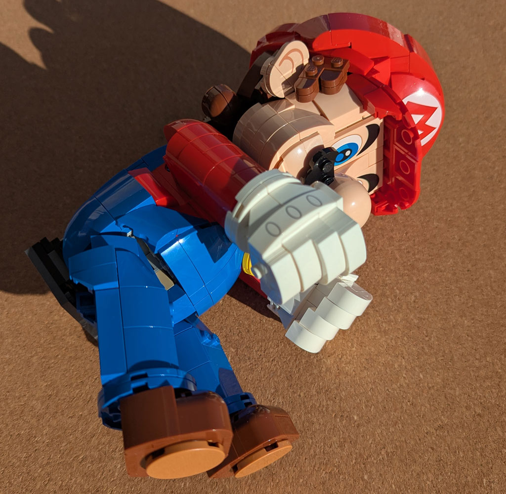 ZUSAMMENGEBAUT LEGO Super Mario 72037 Mario Standard Kart review 2