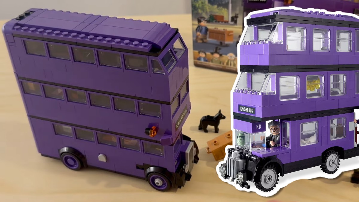 LEGO Harry Potter 2025 Knight Bus looks like the most accurate yet