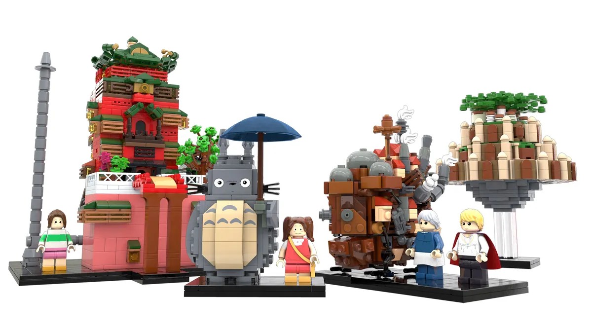 Three LEGO Ideas projects pass into review, including Ghibli build