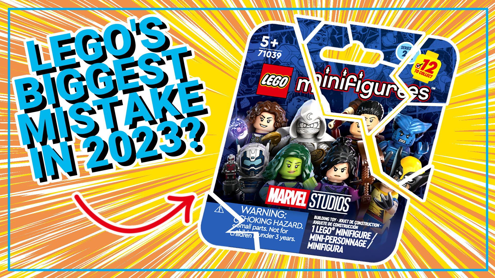 LEGO Collectible Minifigure blind boxes are a disaster