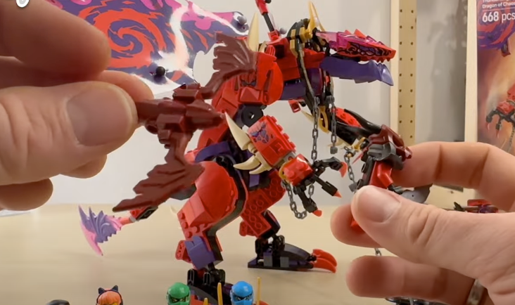 JB Spielwaren LEGO NINJAGO 71832 Thunderfang Dragon of Chaos 2