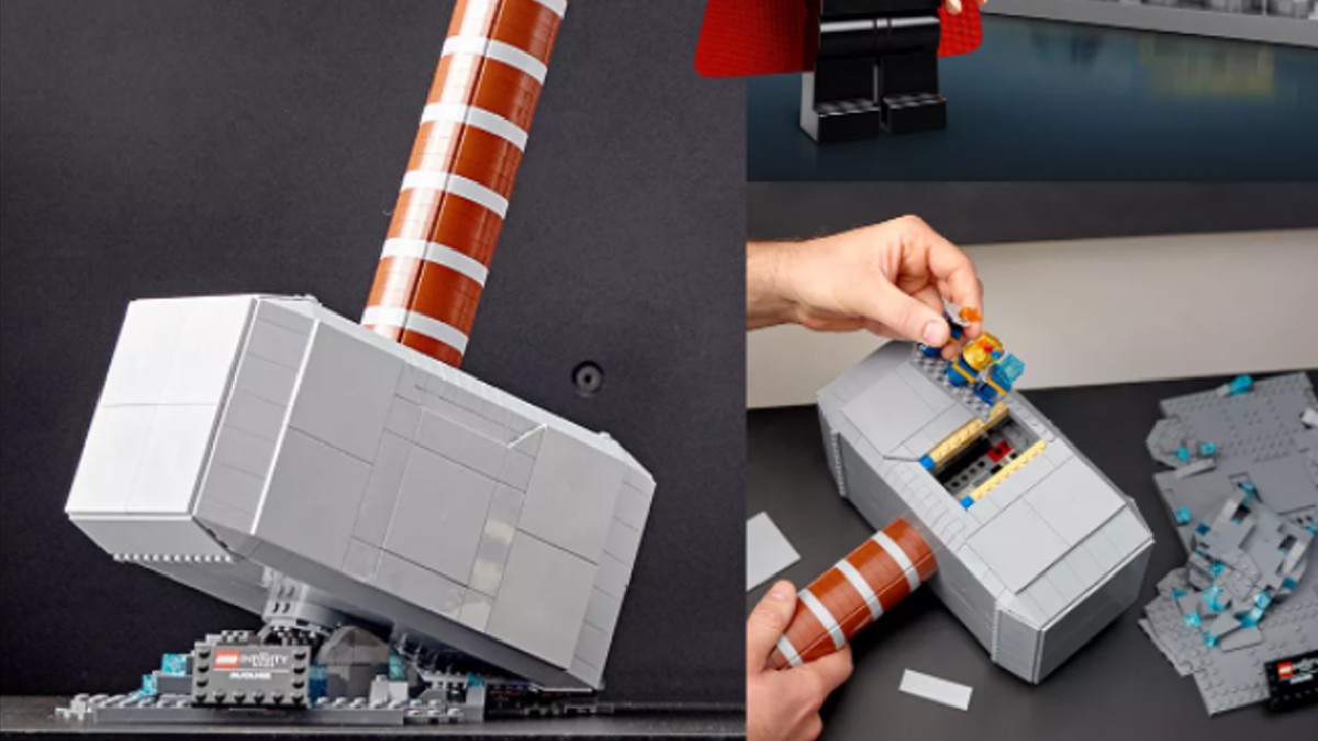 LEGO Marvel Thor's Hammer Mjölnir pictures revealed
