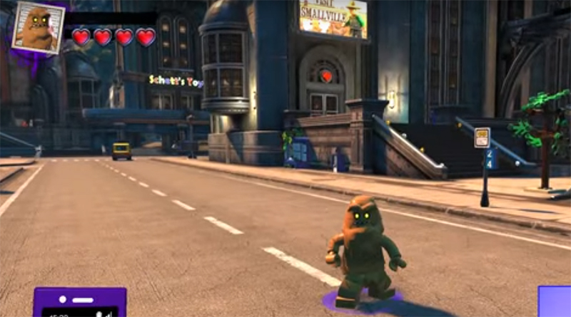 A look at the LEGO DC Super-Villains hub world