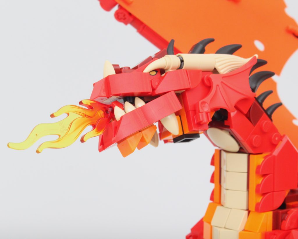 LEGO Ideas 21348 red dragons tale dungeons and dragons review 189 1024x819