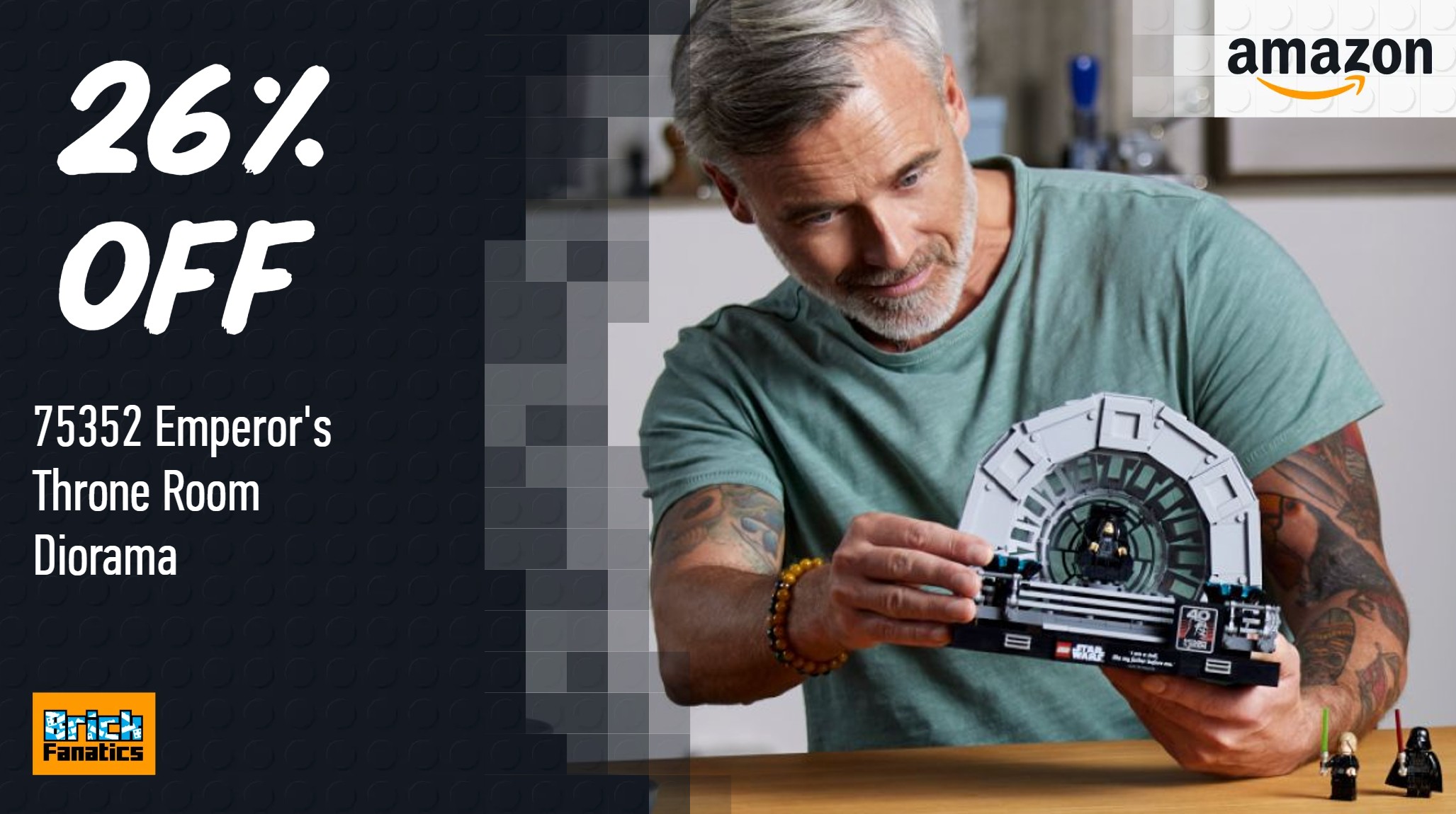 Catch up on one of the best LEGO Star Wars dioramas for less