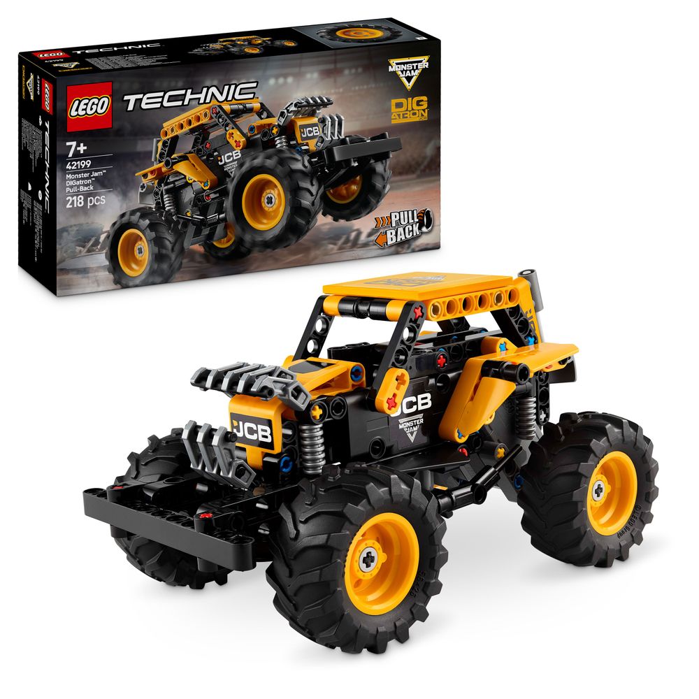 LEGO Technic 42199 Monster Jam DIGatron Pull Back 1
