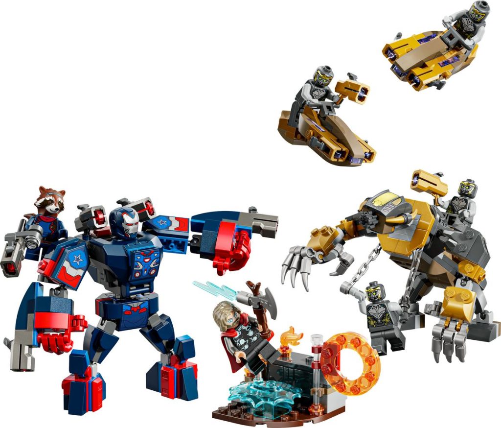 LEGO Marvel LEGO Marvel 76322 Avengers Endgame Thor vs. Chitauri 3 1024x874