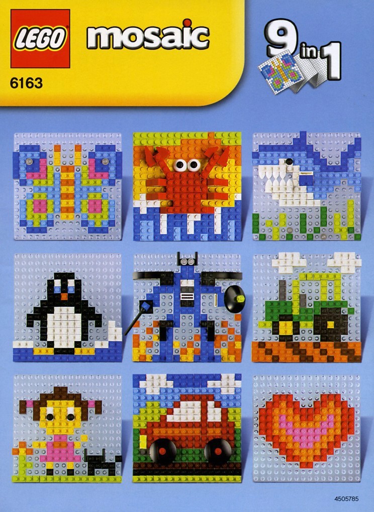 6163 A World of LEGO Mosaic Creator