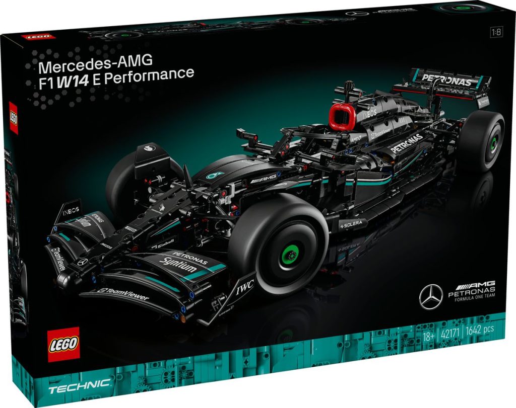 LEGO Technic 42171 Mercedes AMG F1 W14 E Performance 01 1024x811