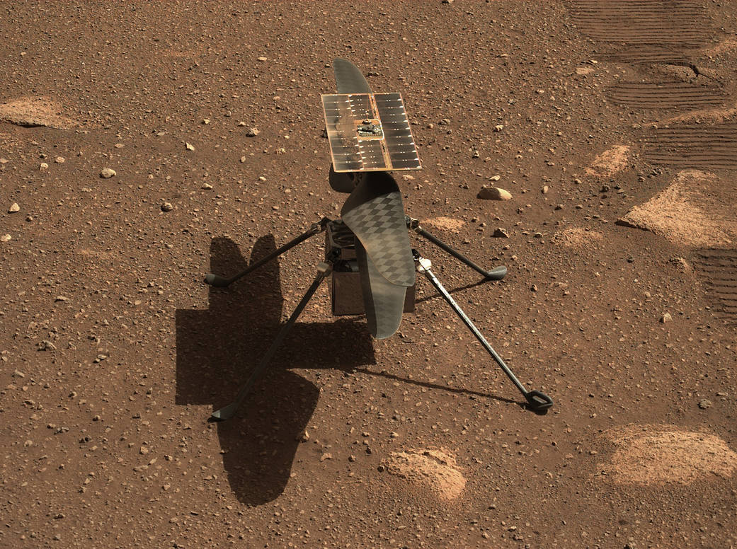 NASA Mars Perseverance Rover helicopter