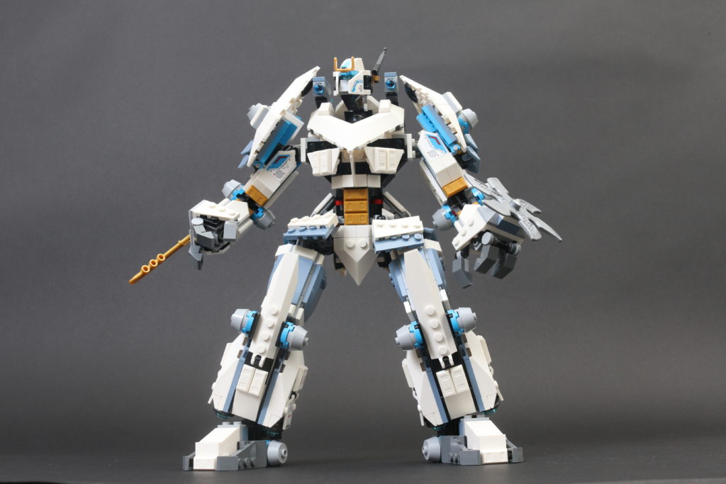 LEGO NINJAGO Legacy 71738 Zanes Titan Mech Battle review 32