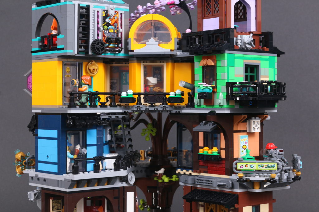 LEGO NINJAGO 71741 NINJAGO City Gardens review 27