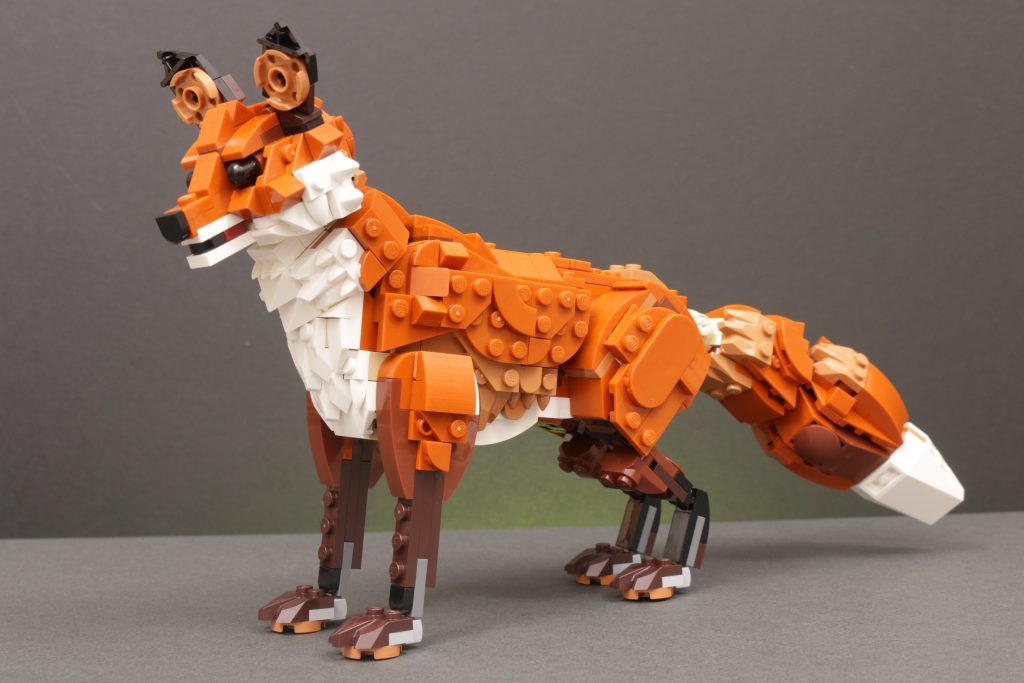 LEGO Creator 3 in 1 31154 Forest Animals Red Fox feature review 12 1024x683