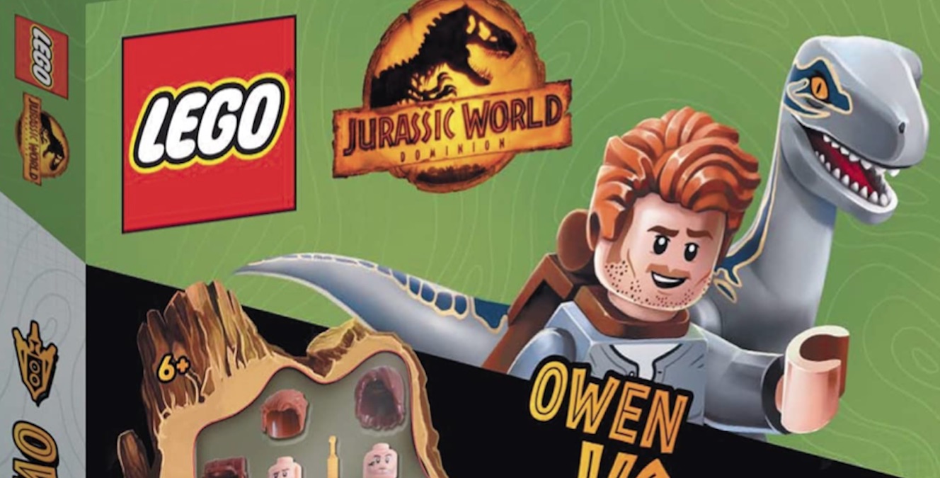 New LEGO Jurassic World Dominion books with minifigures revealed