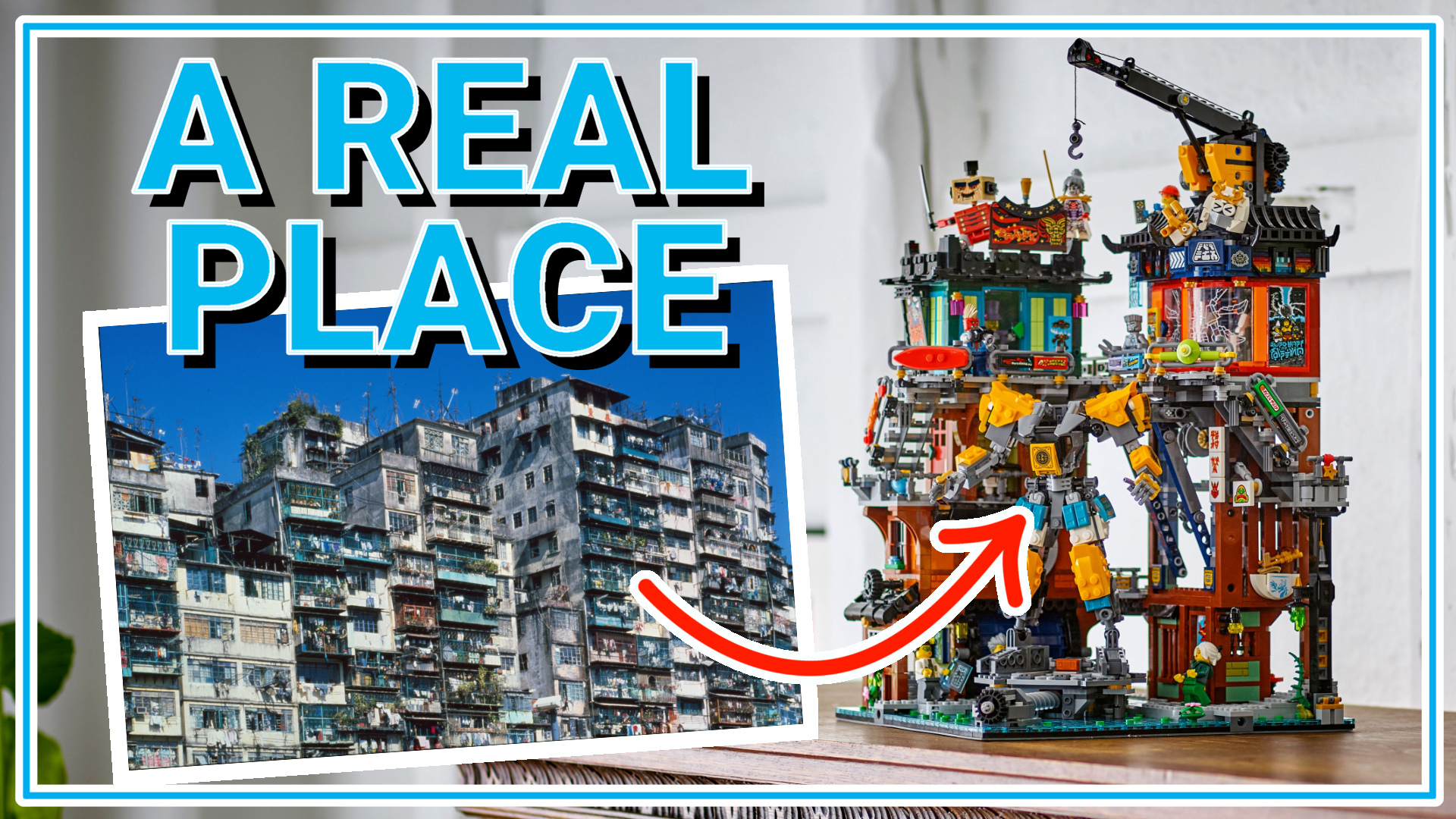 The dystopian city that inspired LEGO 71837 NINJAGO City Workshops