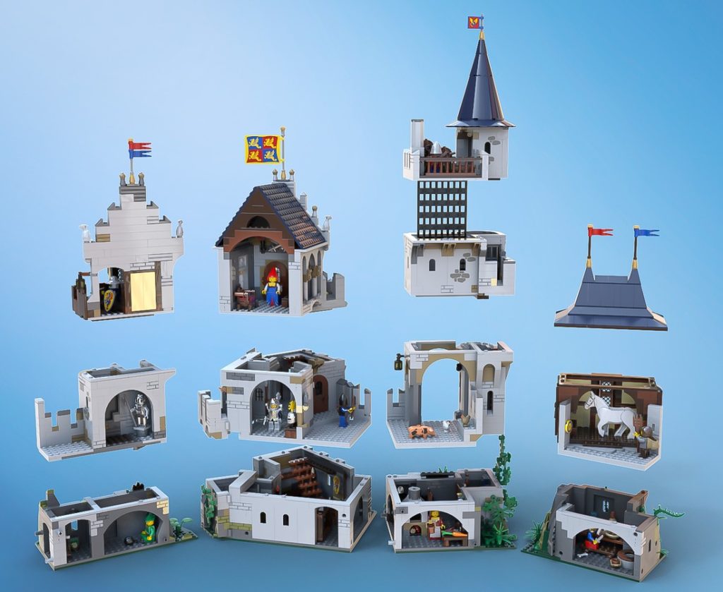 LEGO Castle of Lord Afol and the Black Knights 3